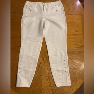 Ralph Lauren Cream Jodhpur-style pants